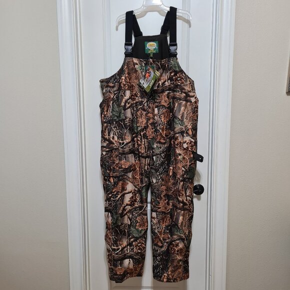 Cabela's Camo Hunting Bibs, Dry Plus, Revolution Fleece, 2XL - Picture 1 of 7